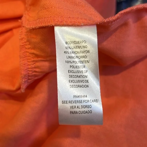 Sandra Darren Linen Blend Dress - Picture 6 of 7